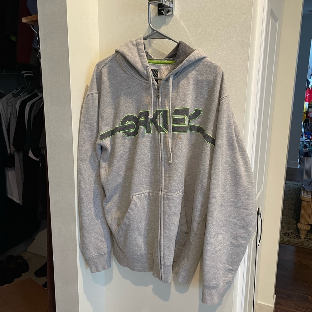 Oakley full zip hoodie